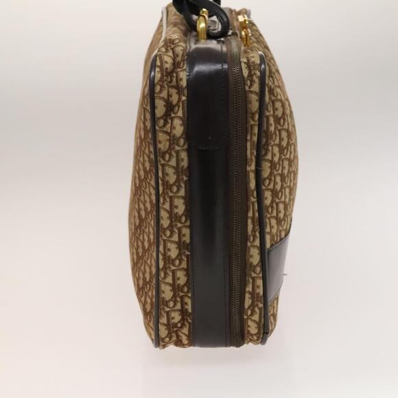 DIOR Trotter Canvas Trunk Brown Gold - Picture 5 of 12
